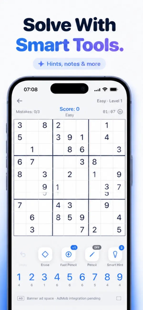 Sudoku Spark: Number Puzzles