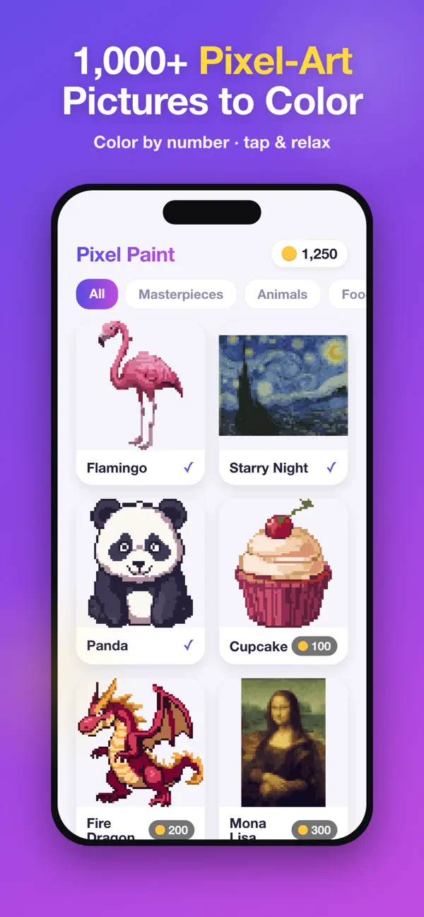 Pixel Paint: Color by Number