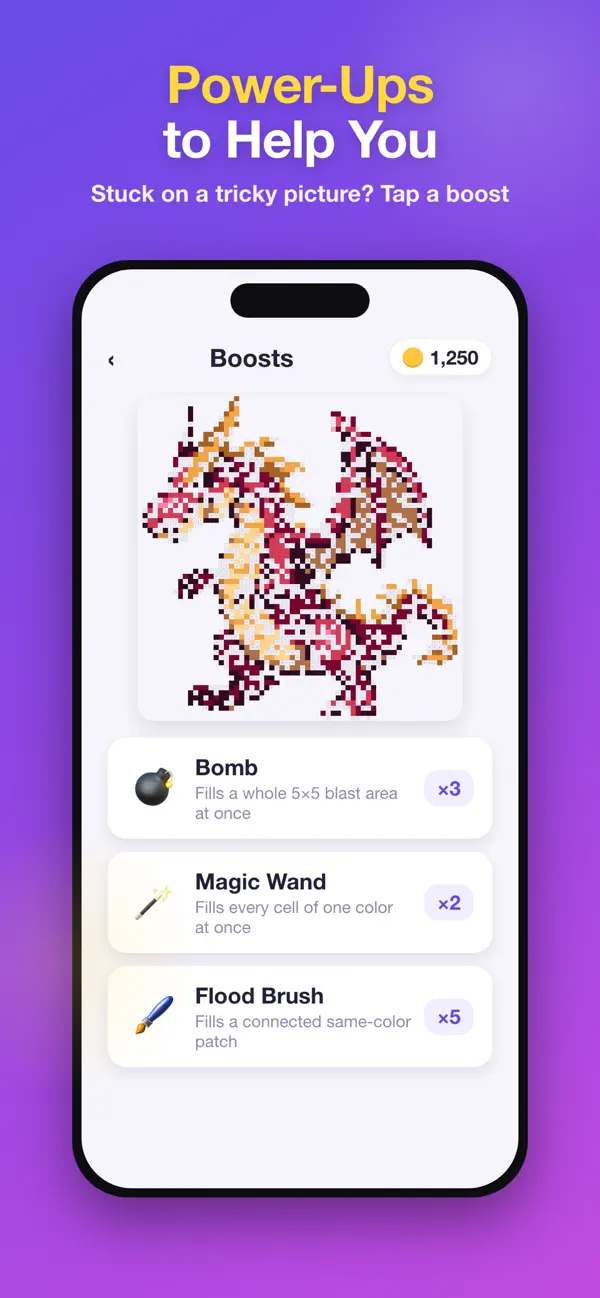 Pixel Paint: Color by Number
