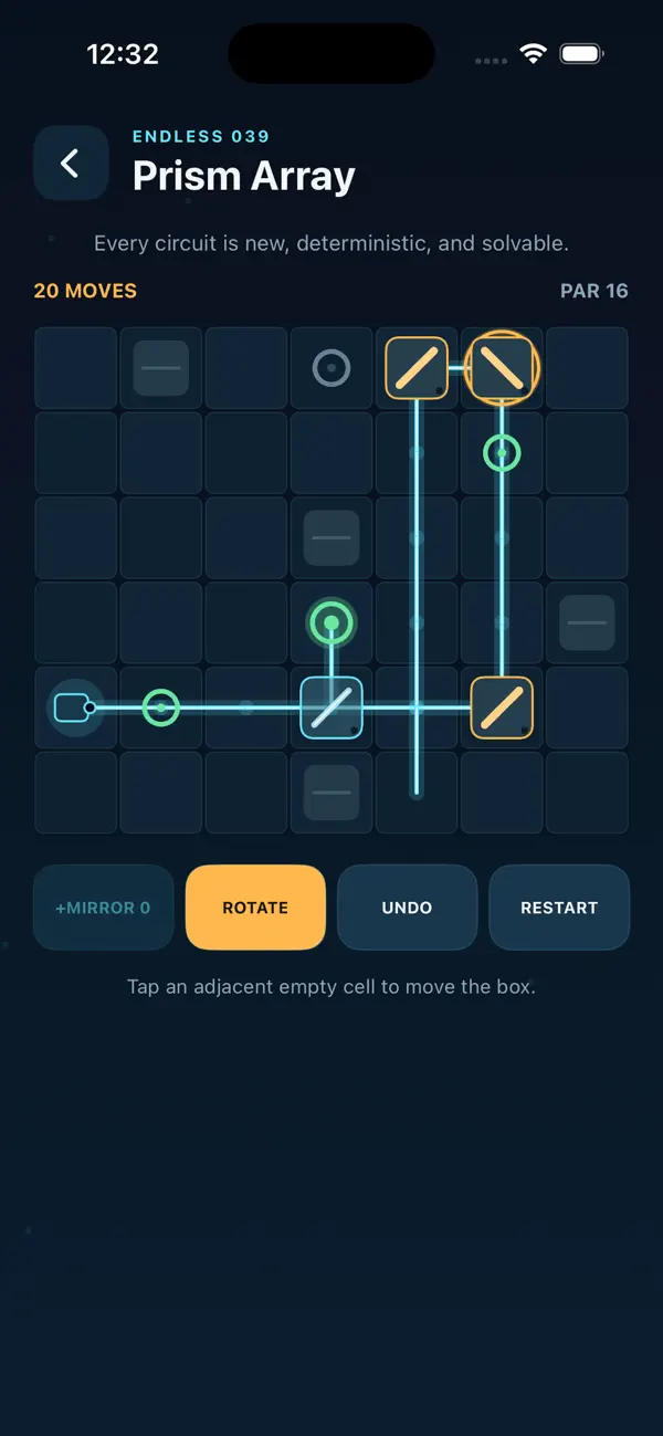 Laser Box Puzzle