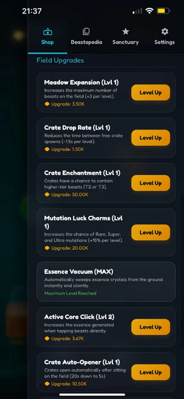 Mystic Beasts: Idle Merge