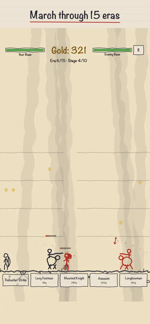 Retro Paper Game (WAR!)