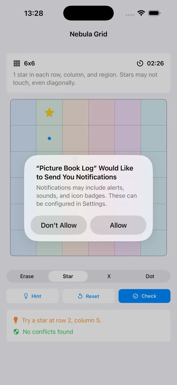 Star Grid Puzzle Offline2026