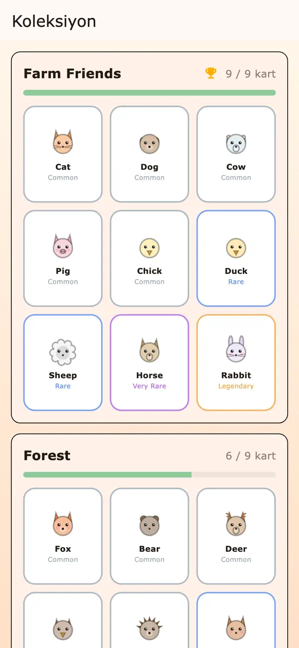 Cozy Animal Sort
