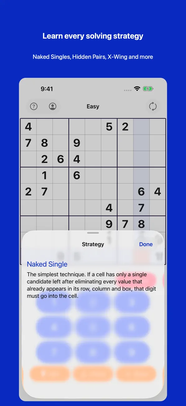 Sudoku Traditional Puzzle Game