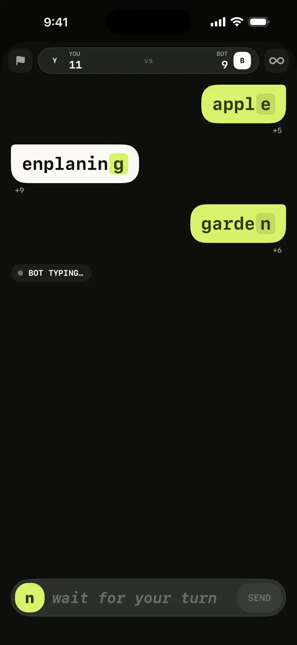 Word Chain Duel