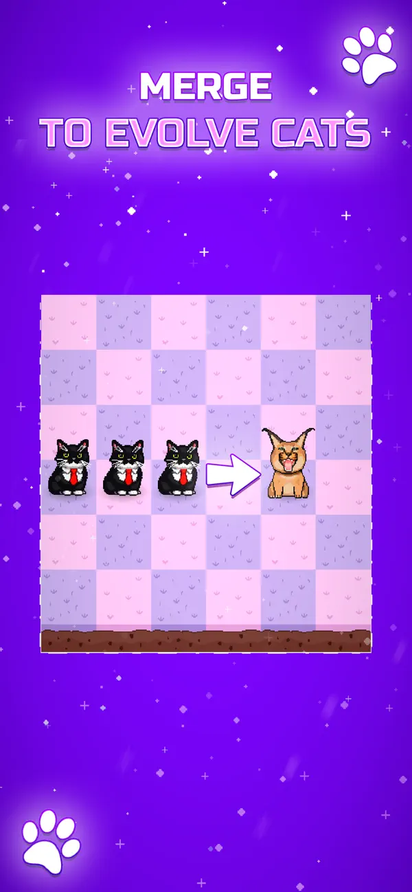 Cute Cat Town: Merge Puzzle