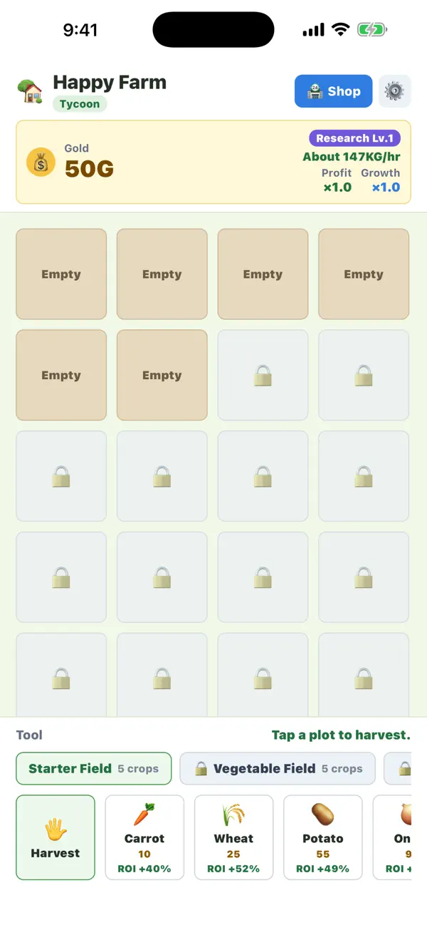 Happy Farm Tycoon