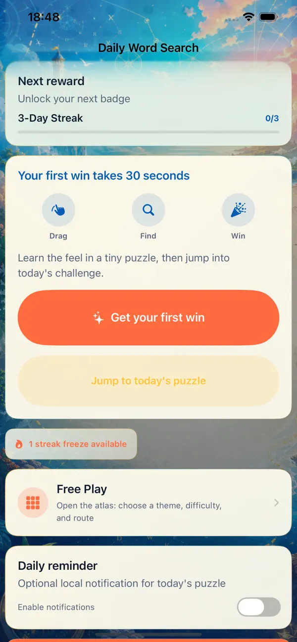 Daily Word Search: Puzzle Game