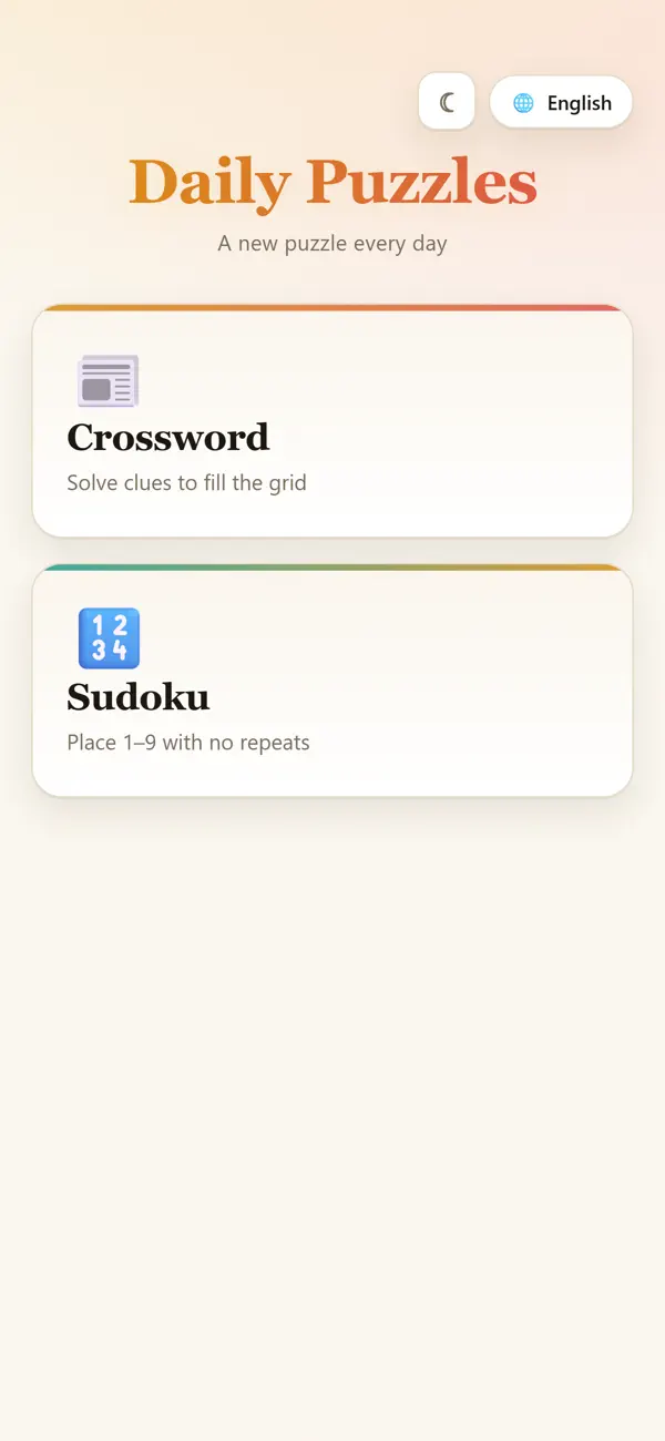 Crossword - Daily Puzzles