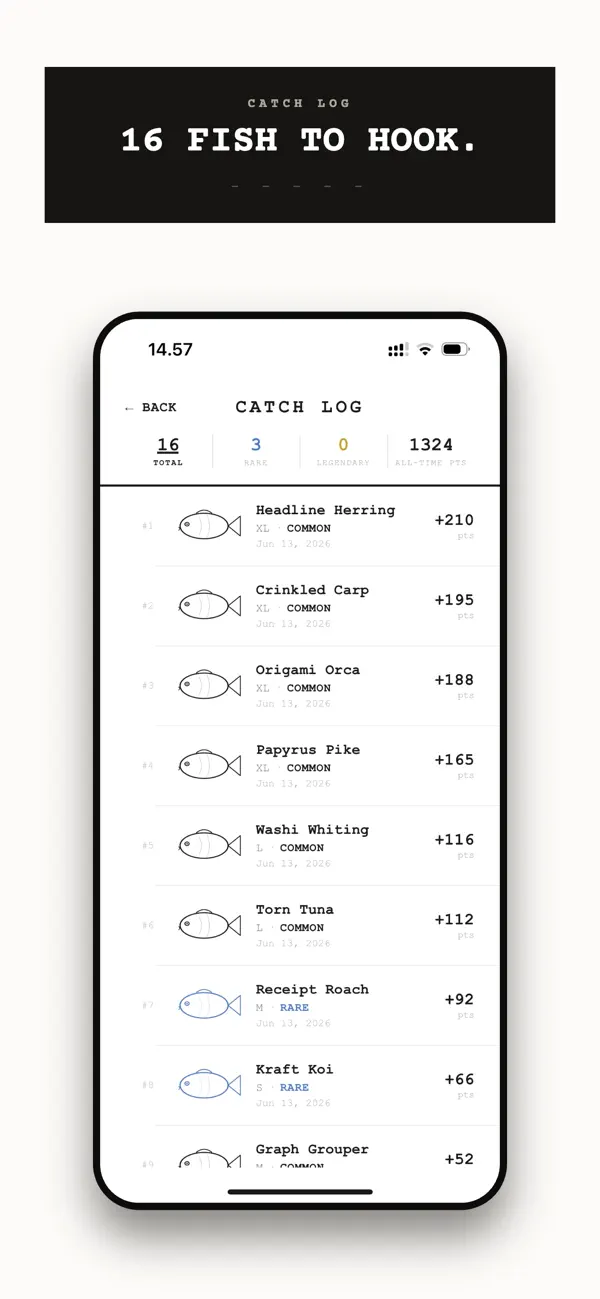 Paper Catch