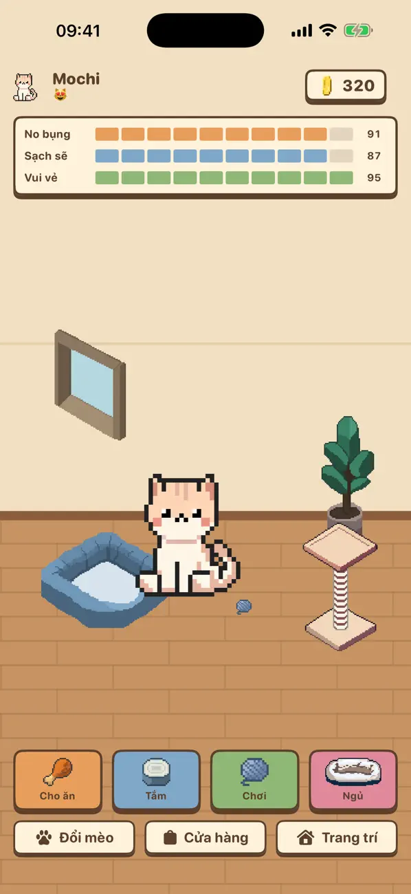 Mochi Cat: Cozy Pet Room