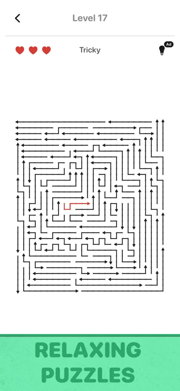 Arrow Maze: Line Escape