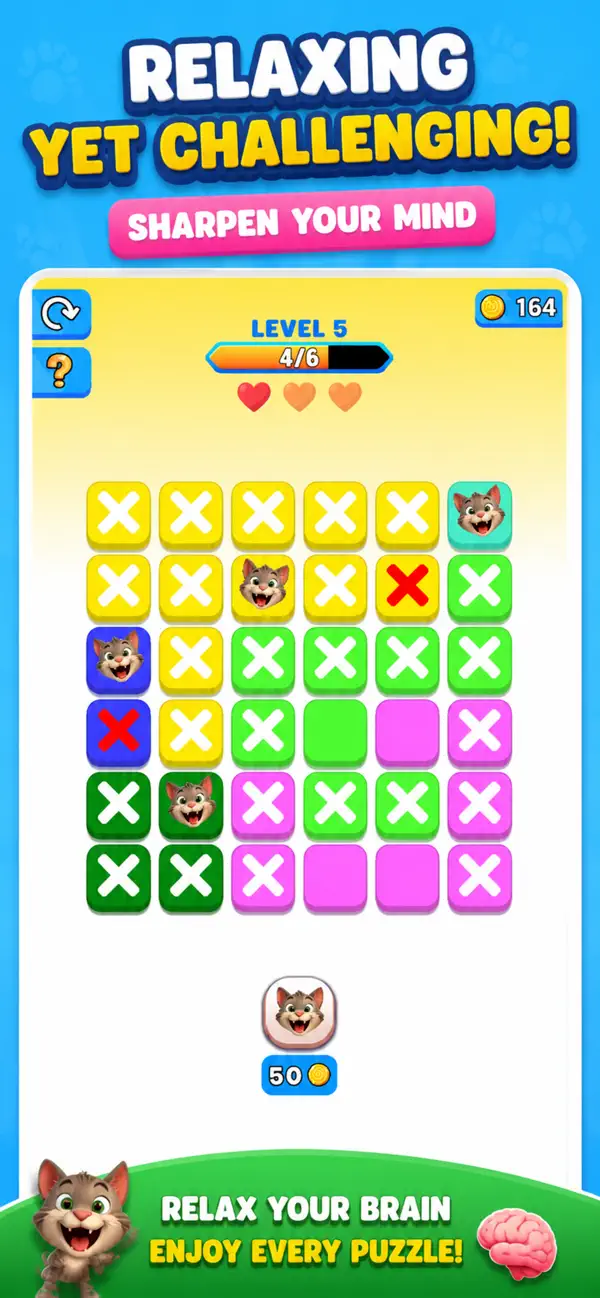 Meow Logic: Cat Puzzle Game