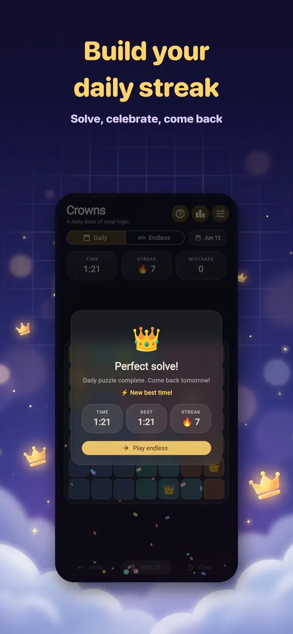 Crowns — Daily Logic