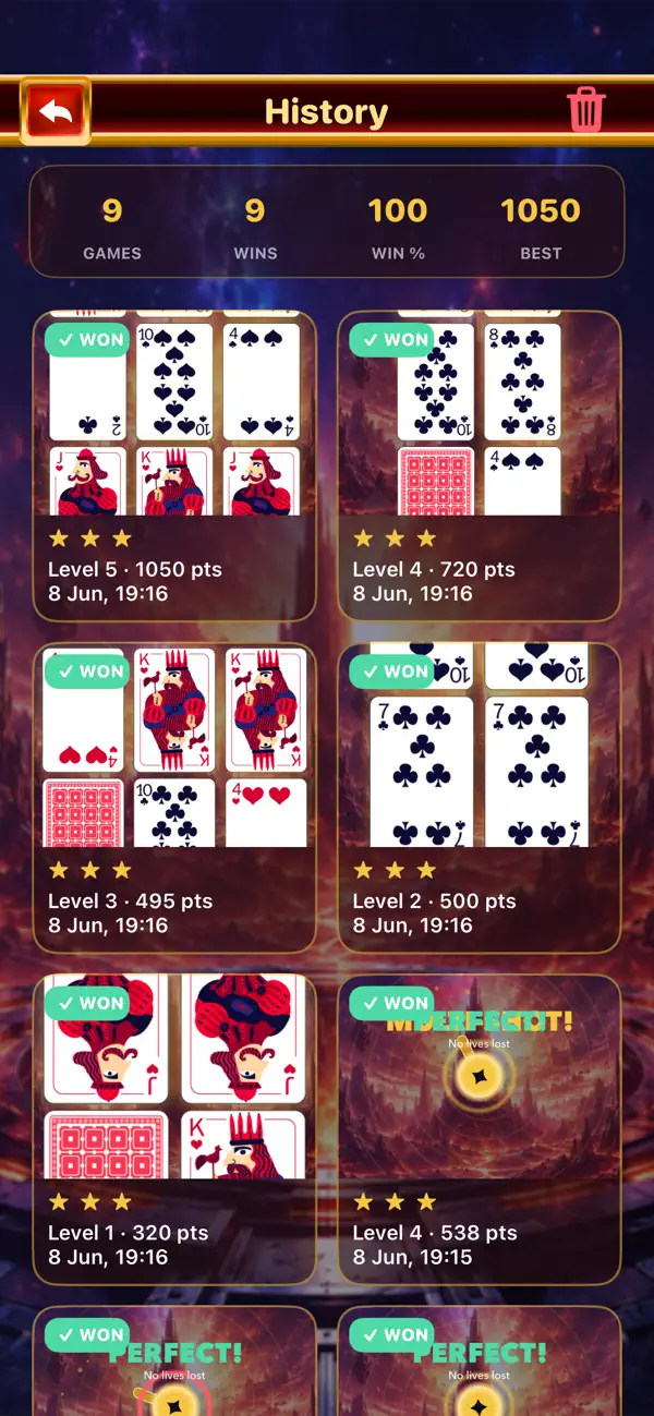 Card Storm Challenge