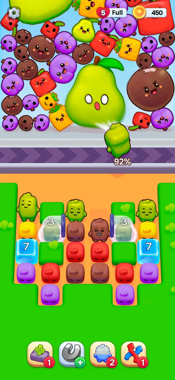 Color Pipets Jam: Fruit Puzzle