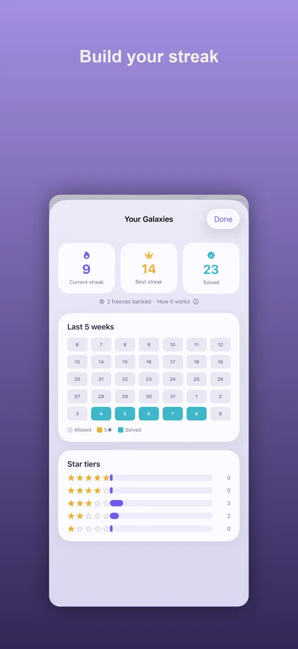 Daily Galaxies: Logic Puzzle