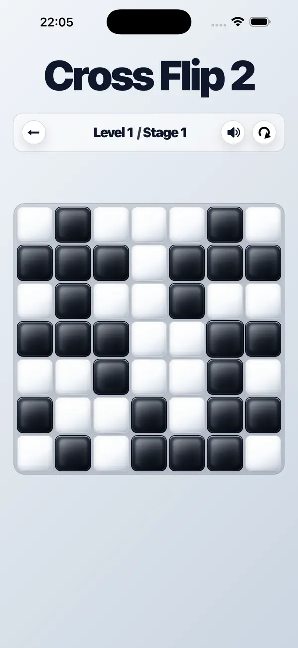 Cross Flip2: Brain Puzzle