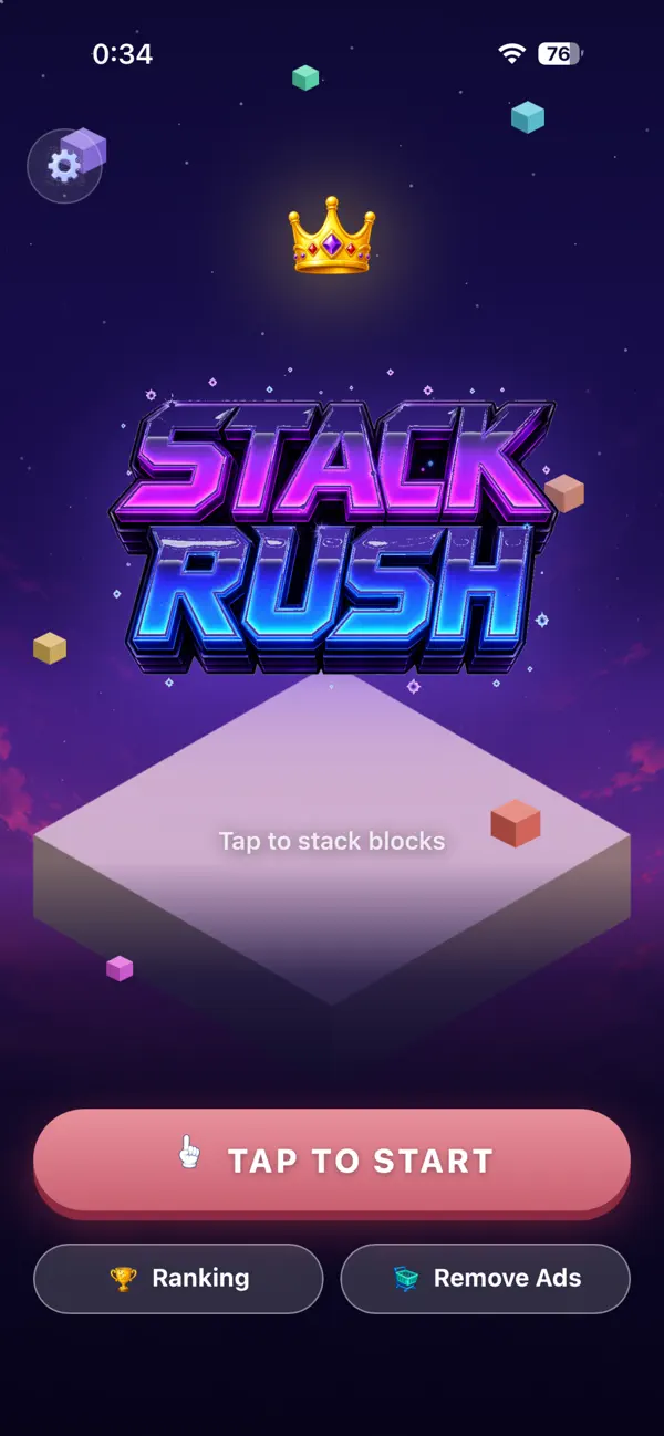 Stack Rush - Tower Builder