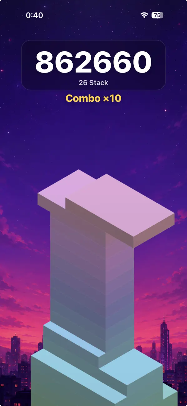 Stack Rush - Tower Builder