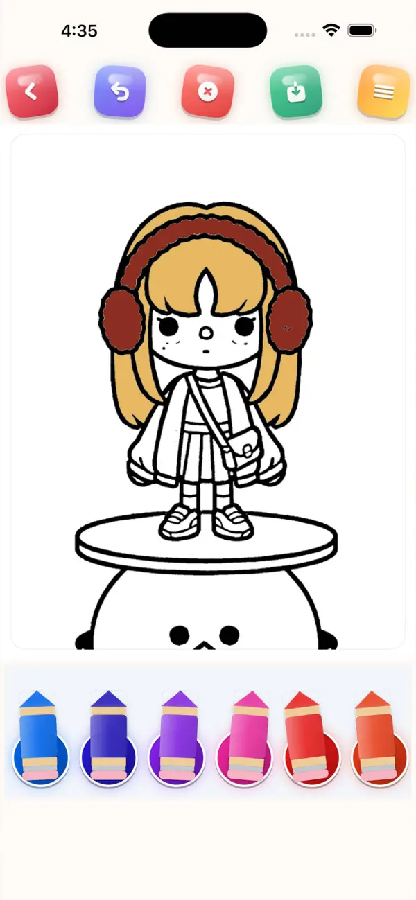 T-Life Coloring: Cute Town