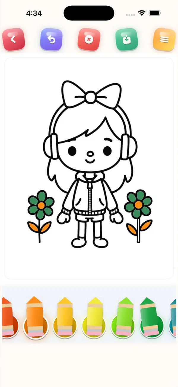 T-Life Coloring: Cute Town
