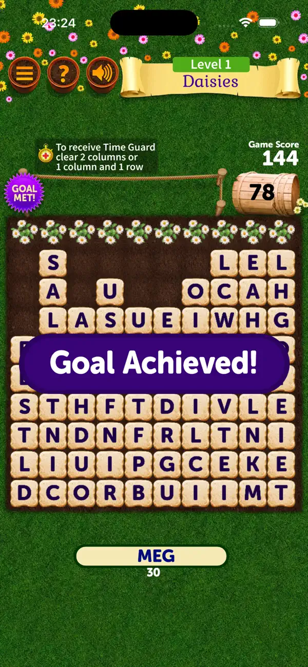 Garden Bloom Letters