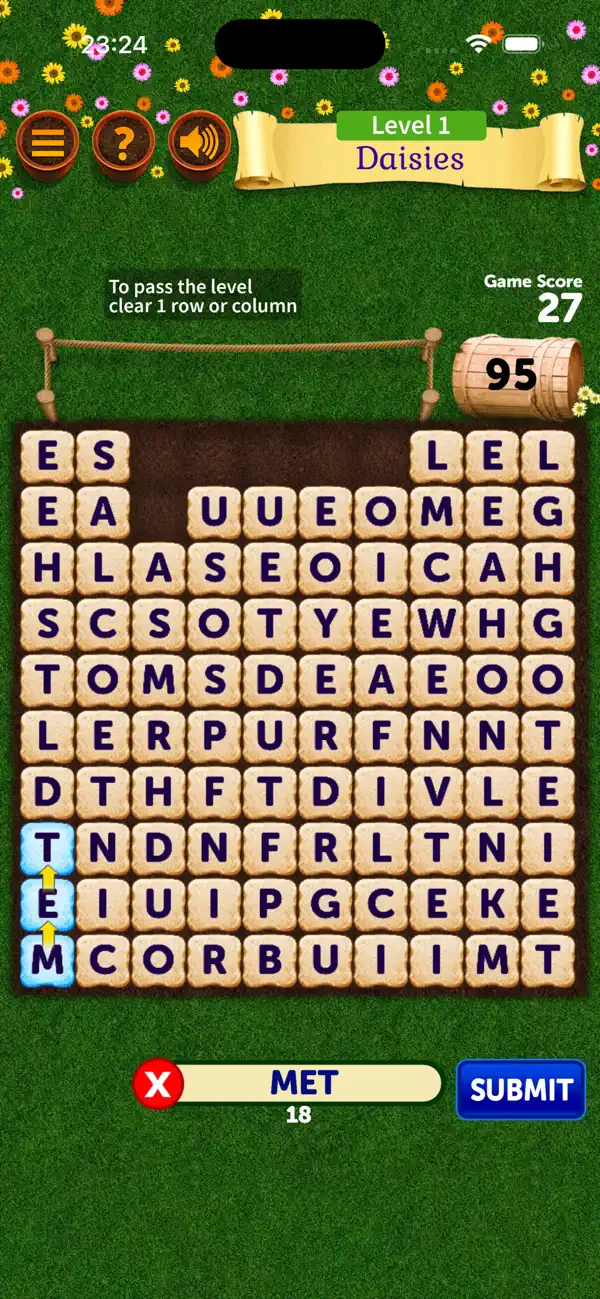 Garden Bloom Letters
