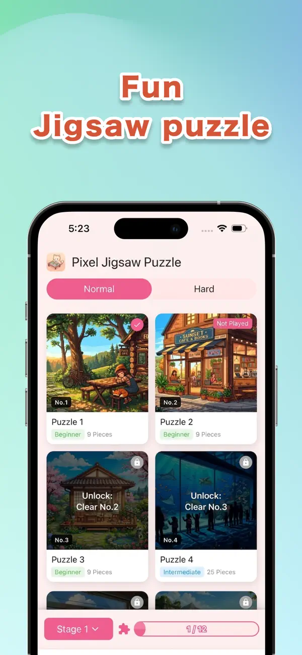 Dot Jigsaw Puzzle