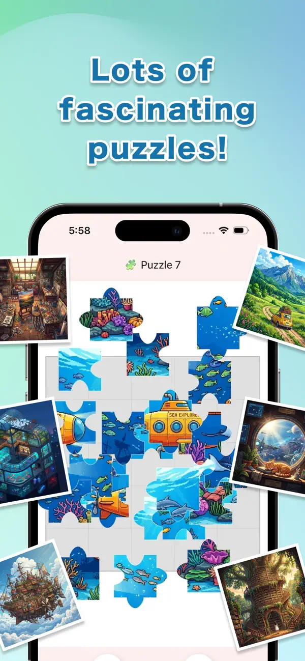 Dot Jigsaw Puzzle