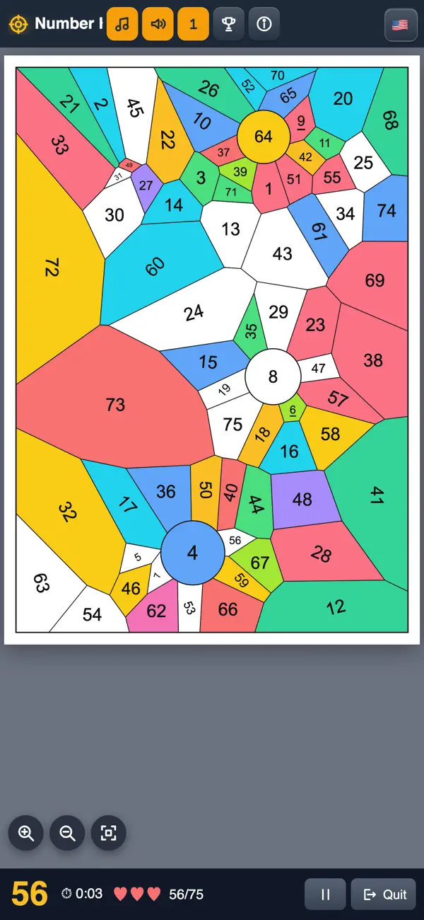 Number Hunter - Find Fast