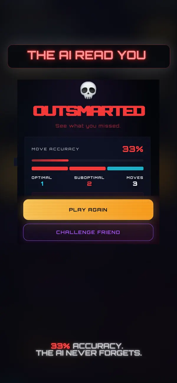 OUTSMART: Beat the AI Game