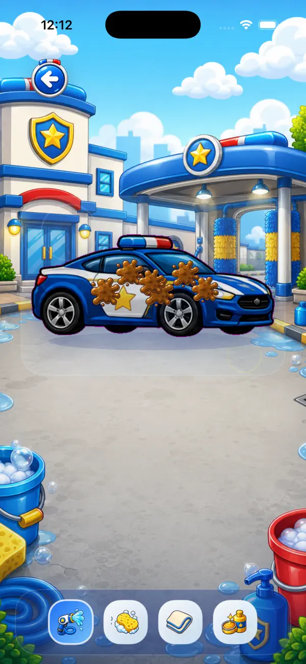 Police Car Driving Cop Officer