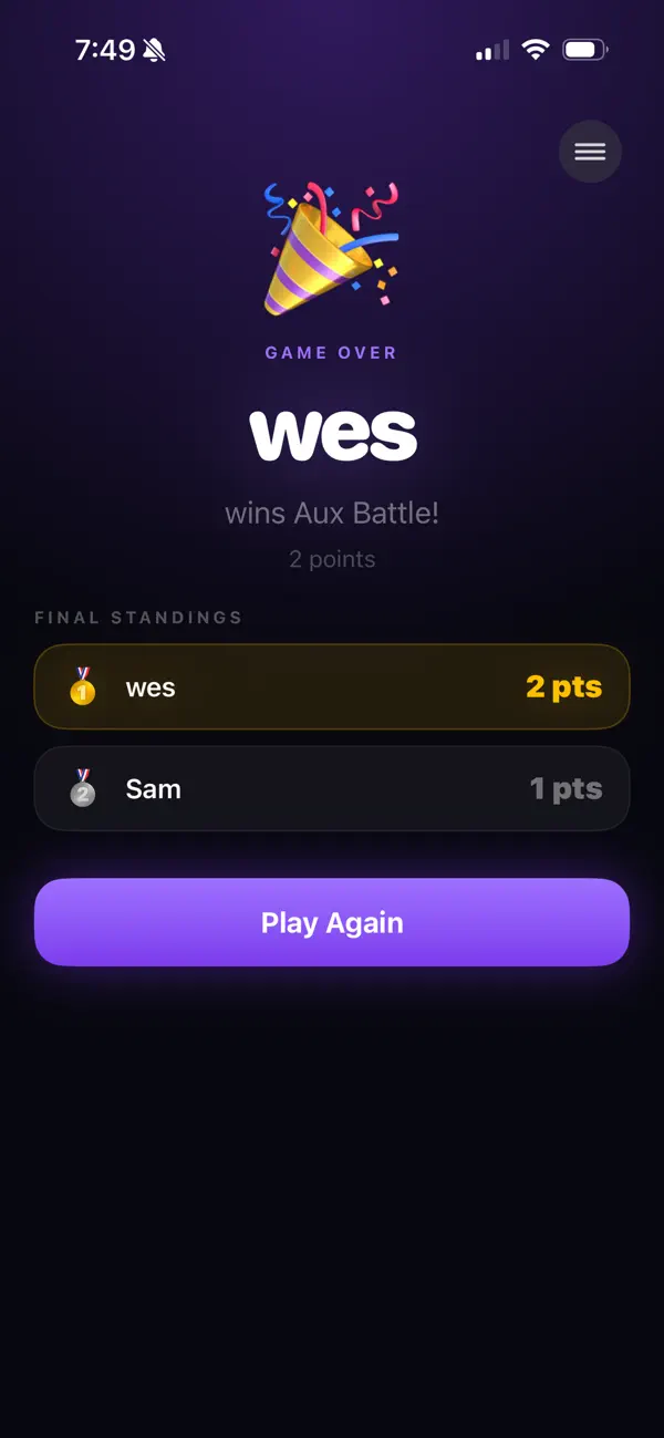 AuxBattle: Song Showdown