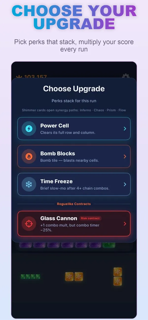 Roguelike Block Puzzle