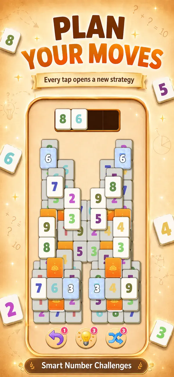 Math Mahjong Puzzle