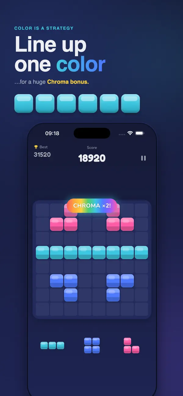 GridPop: Block Puzzle Game
