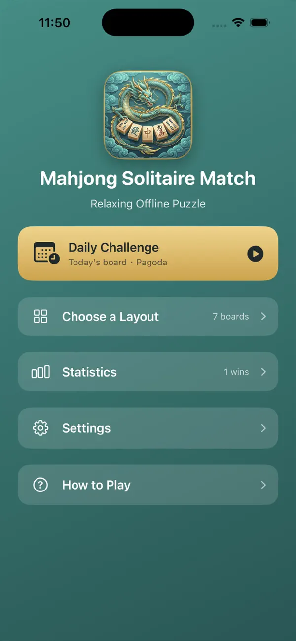 Mahjong Solitaire Match