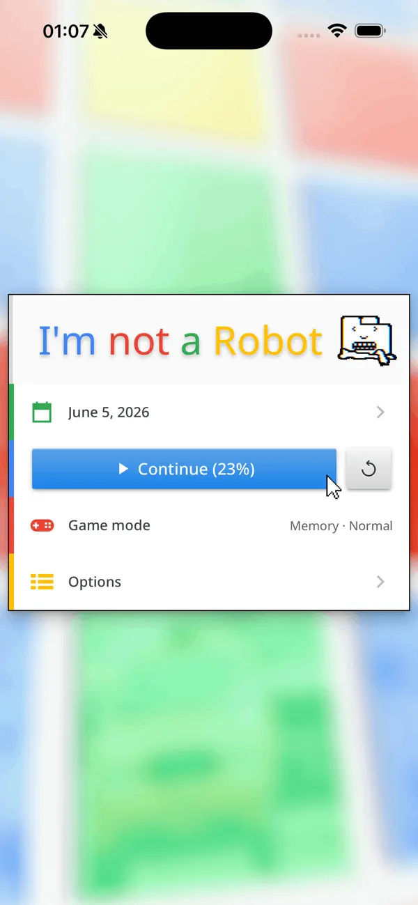 I'm not A Robot Game