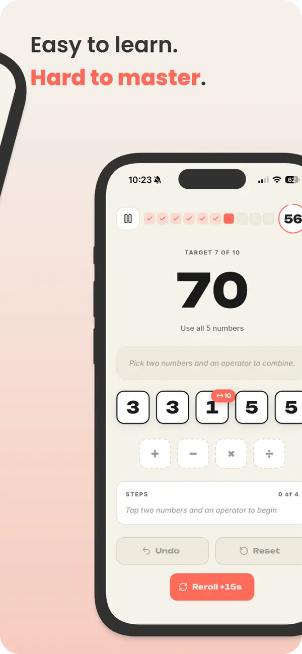 Race to 100: Dice Puzzle