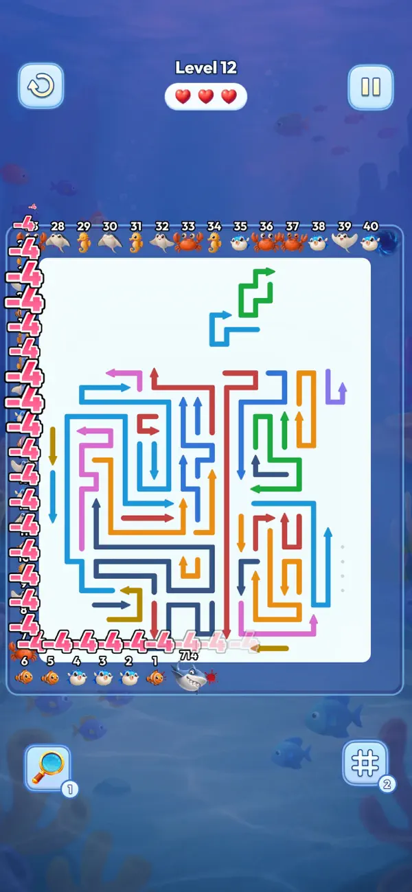 Tap Ocean Arrow