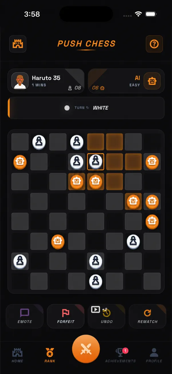 Push Chess Online