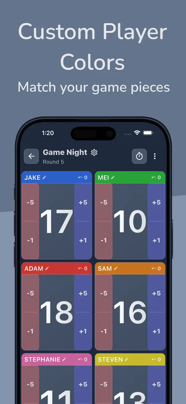 Score Keeper: Point Counter