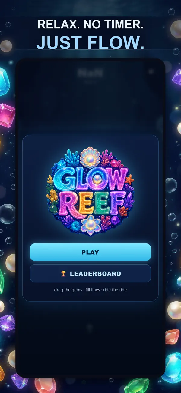 Glow Reef: Block Puzzle