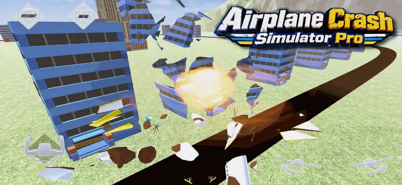 Airplane Crash Simulator Pro