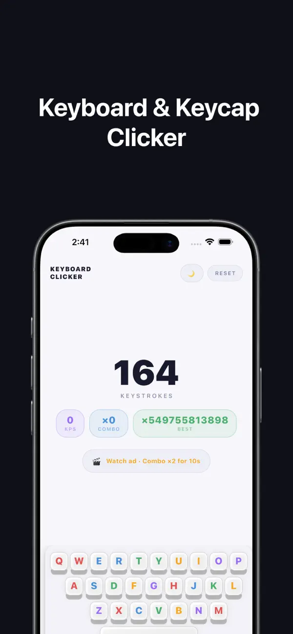 Keyboard Clicker: Let's click