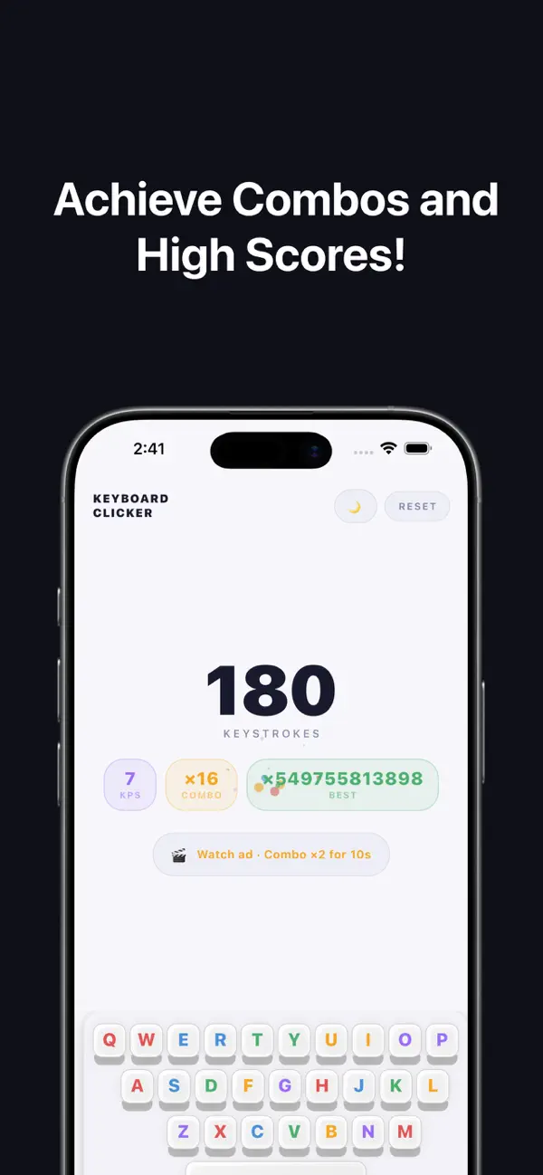 Keyboard Clicker: Let's click