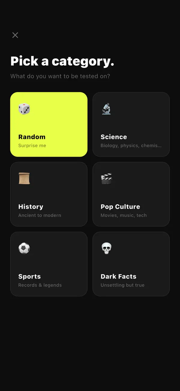 One Lie: Brain Trivia Game