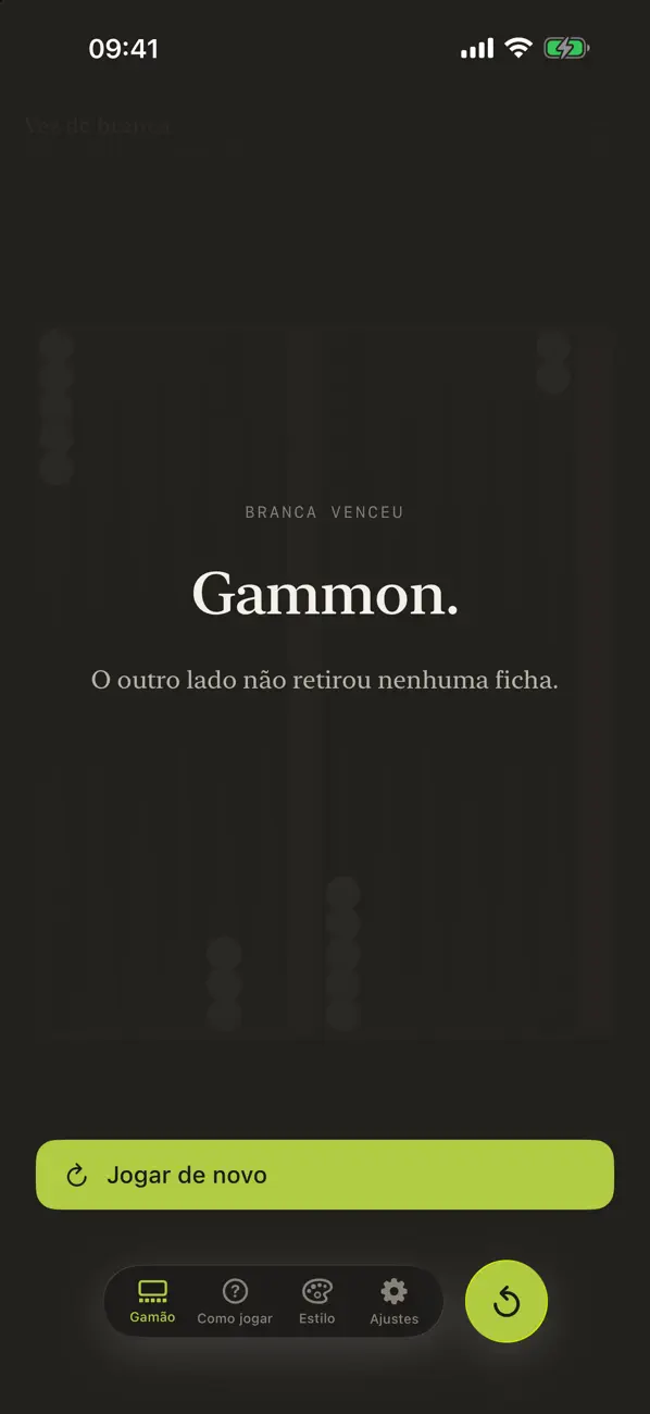 Gamão BLA